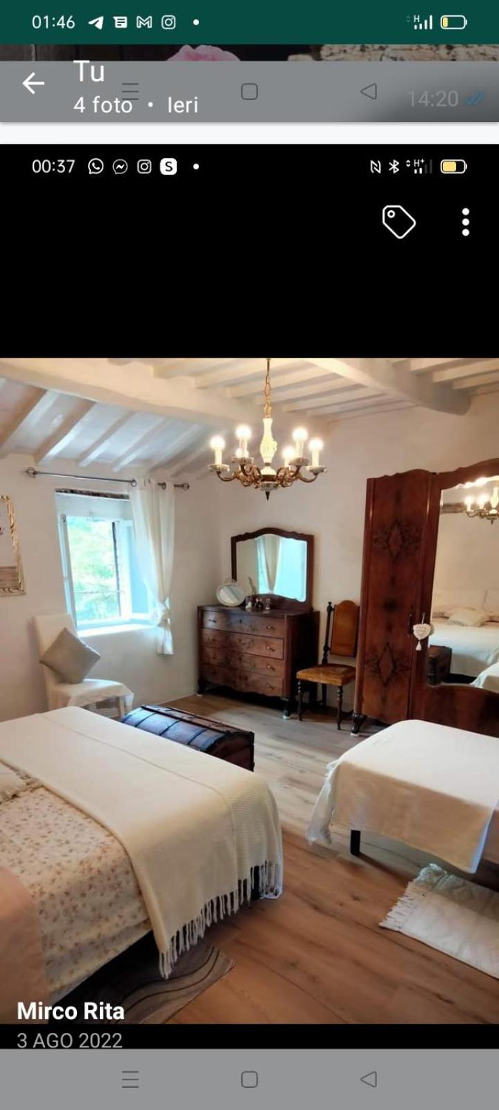 Bed and Breakfast Il giardino dei sogni Montefortino Esterno foto